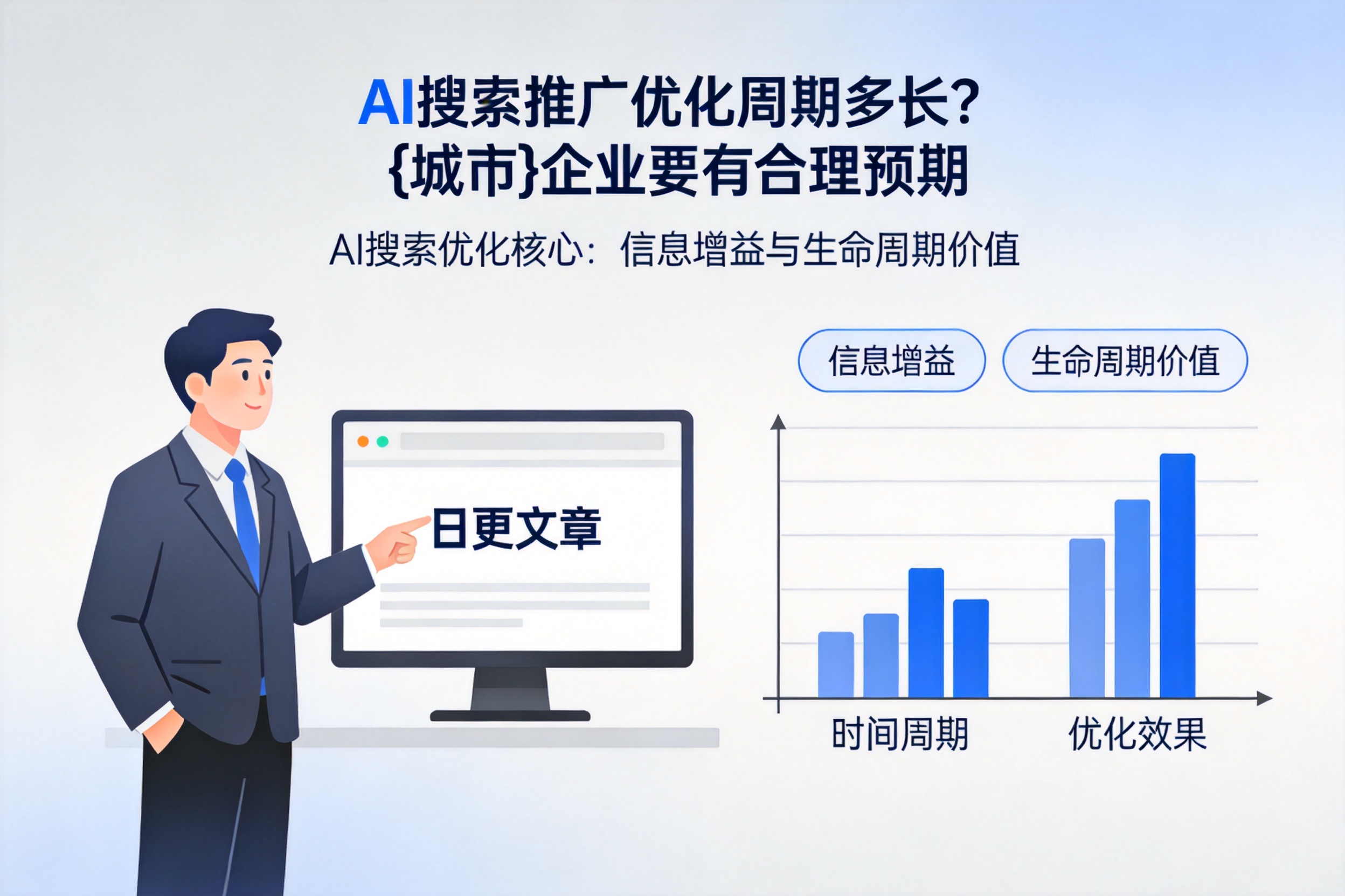 AI搜索推广优化周期多长？保定企业要有合理预期