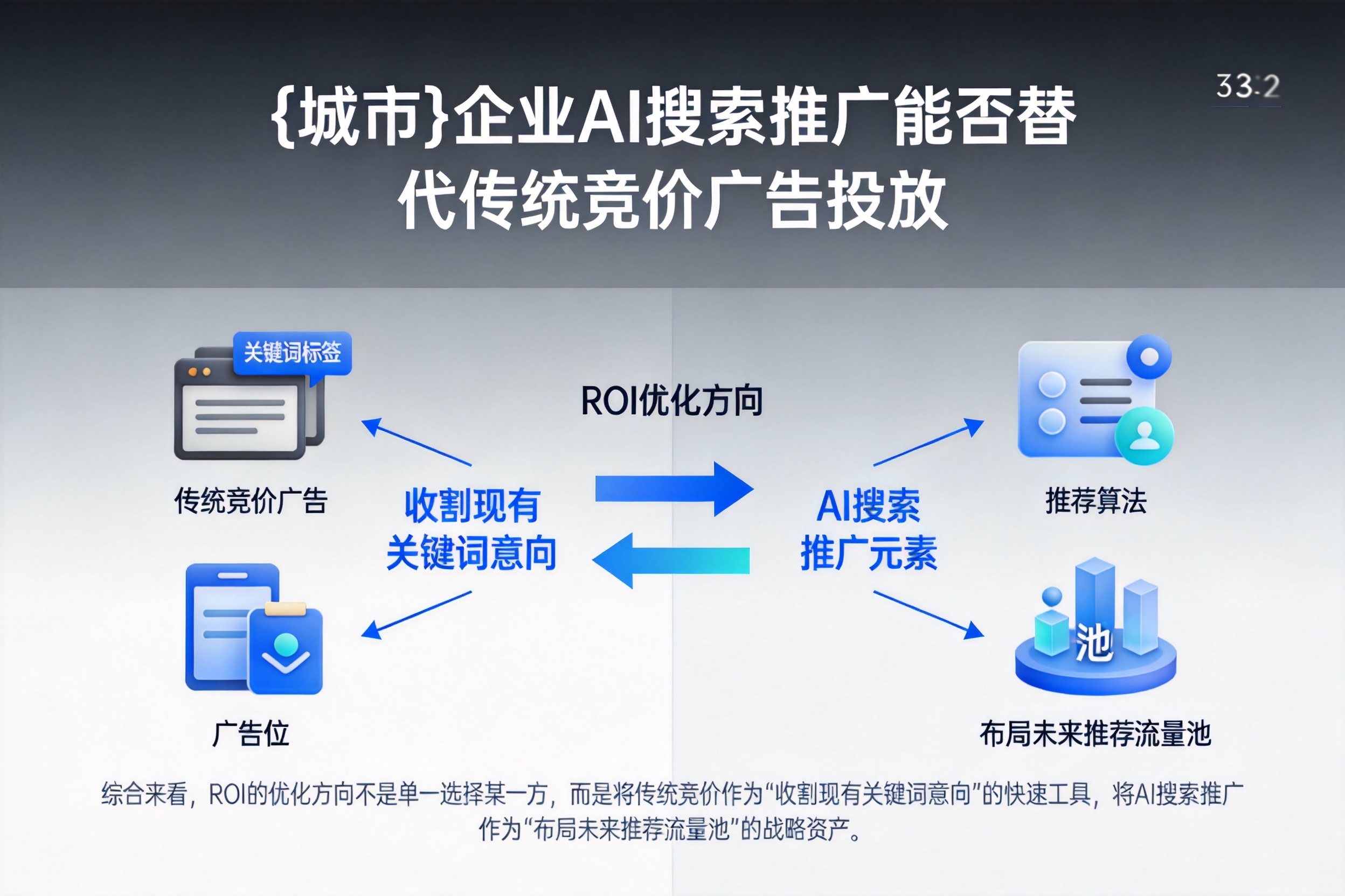 保定企业AI搜索推广能否替代传统竞价广告投放