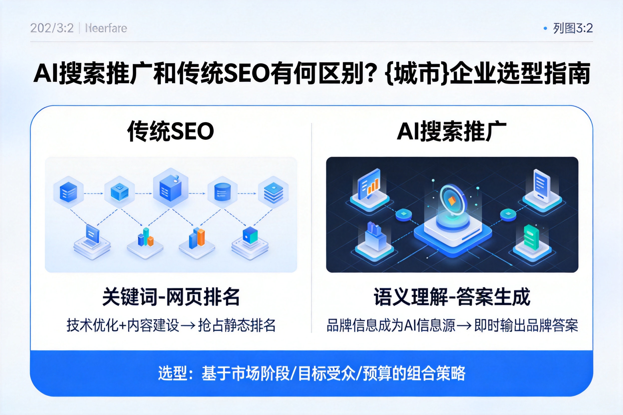 AI搜索推广和传统SEO有何区别？保定企业选型指南