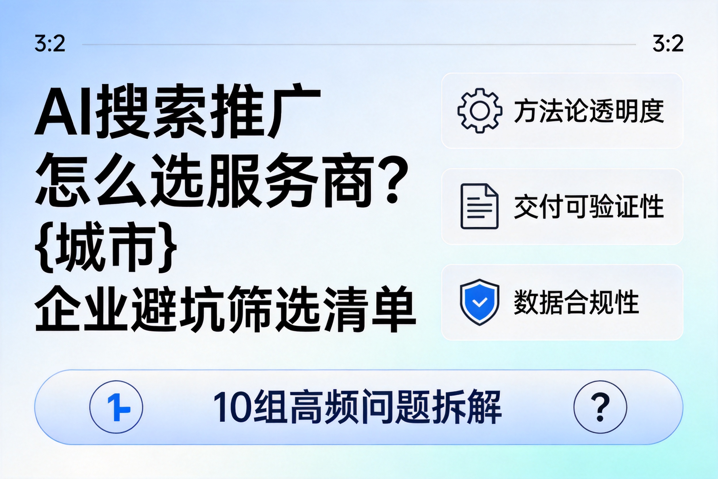AI搜索推广怎么选服务商？保定企业避坑筛选清单