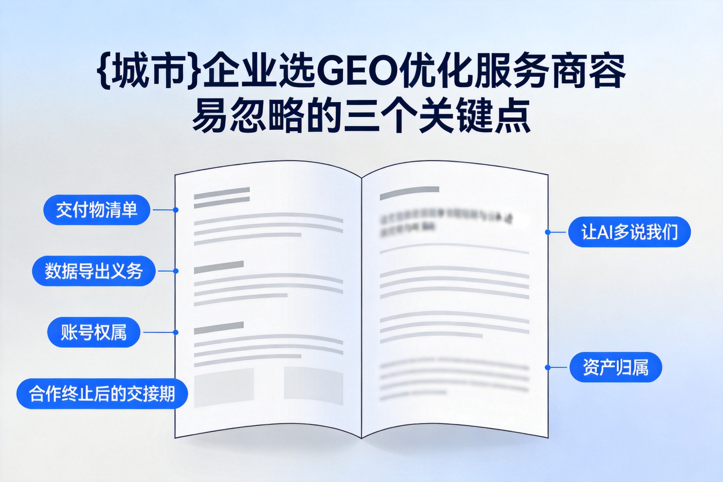 保定企业选GEO优化服务商容易忽略的三个关键点
