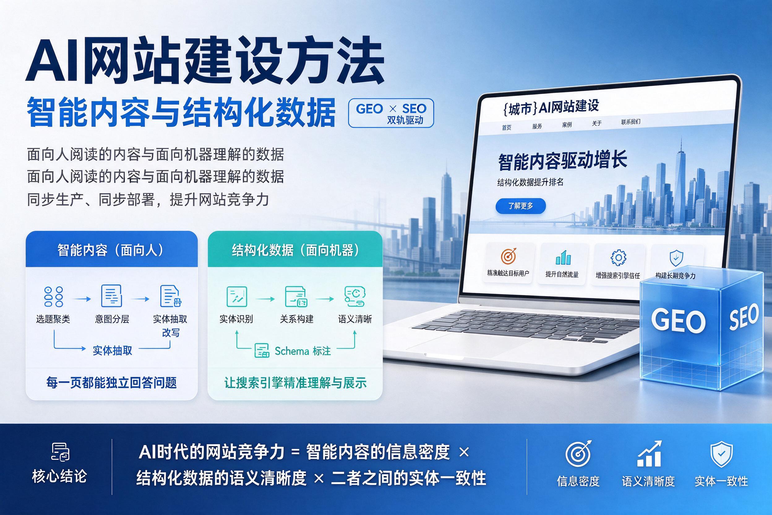 保定AI网站建设方法：智能内容与结构化数据